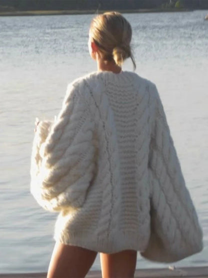 Vintage Knitted Women Pullover